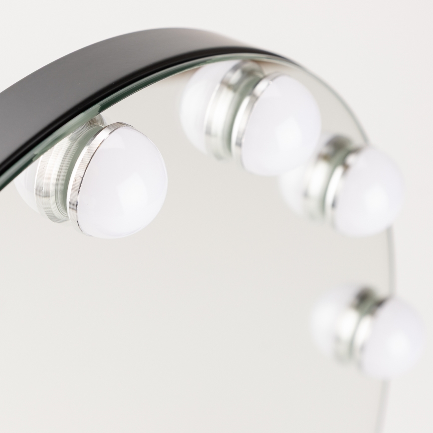 Brilagi - LED himmennettävä meikkipeili HOLLYWOOD LED/12W/230V 3000/4000/6500K