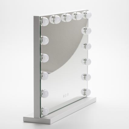 Brilagi - LED himmennettävä meikkipeili HOLLYWOOD LED/15W/230V 3000/4000/6500K