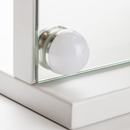Brilagi - LED himmennettävä meikkipeili HOLLYWOOD LED/15W/230V 3000/4000/6500K