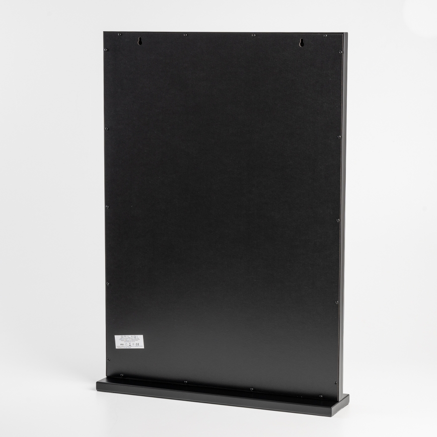 BRILAGI - Himennettävä LED-meikkipeili HOLLYWOOD LED/15W/230V CCT + 2x USB 55x77 cm musta