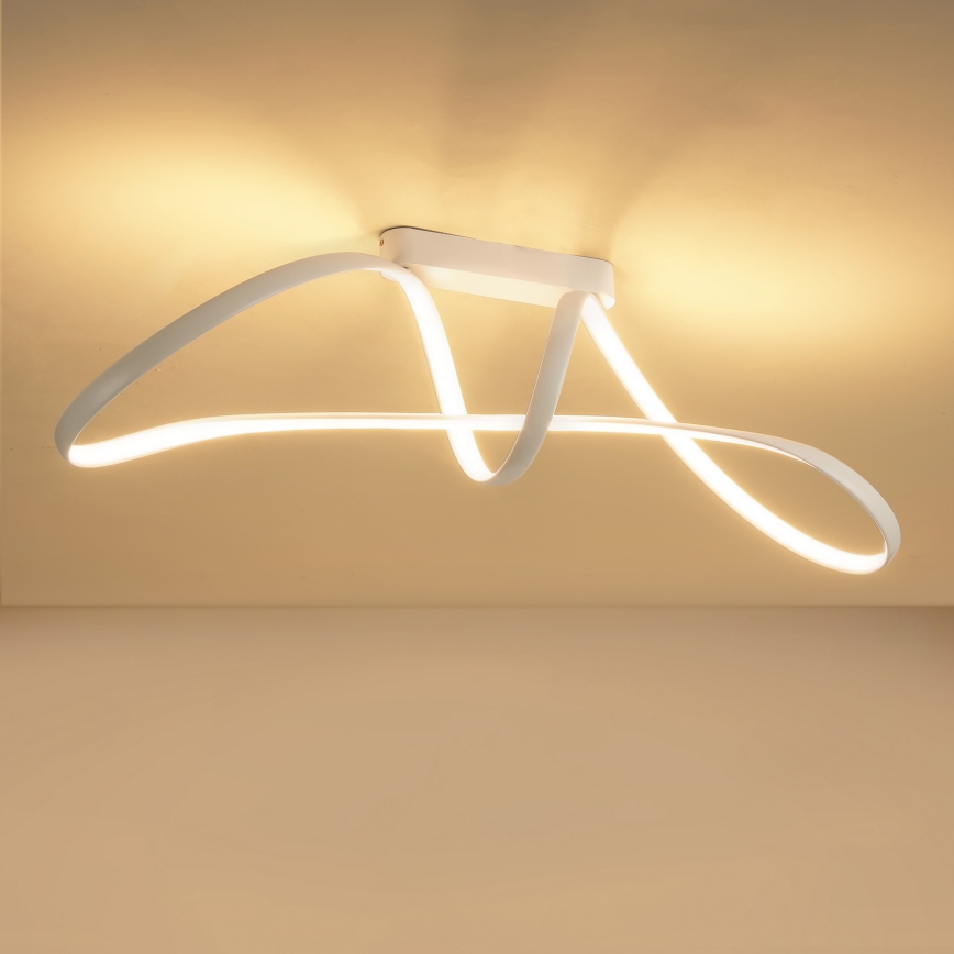 Brilagi - himmennettävä pinta-asennettava kattovalaisin TWISTER LED/60W/230V 3000-6000K valkoinen + kaukosäädin