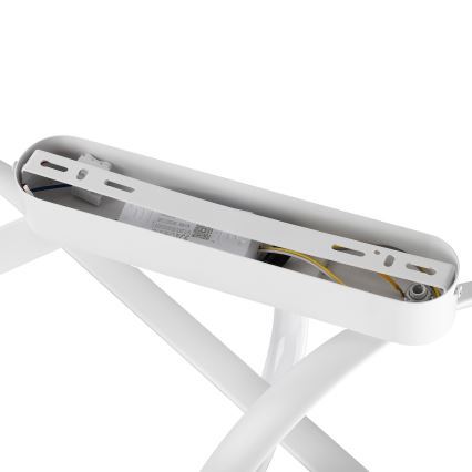 Brilagi - himmennettävä pinta-asennettava kattovalaisin TWISTER LED/60W/230V 3000-6000K valkoinen + kaukosäädin