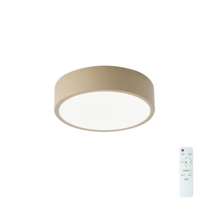 Brilagi - LED himmennettävä kattovalaisin POOL LED/18W/230V 3000-6000K 20 cm beige + kaukosäädin