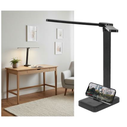 Brilagi - LED-himmennettävä pöytälamppu MODO DUO LED/8W/5V 3000/4000/6500K musta