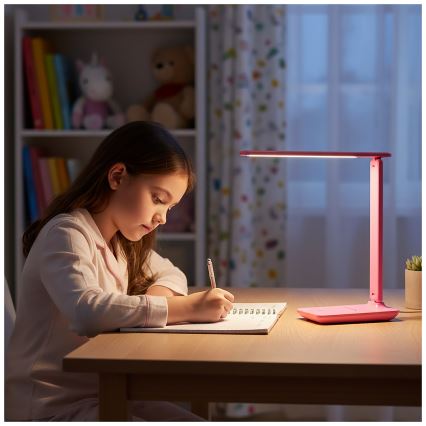 Brilagi - himmennettävä LED-pöytälamppu MODO LED/7W/230V 3000/4000/6500K vaaleanpunainen