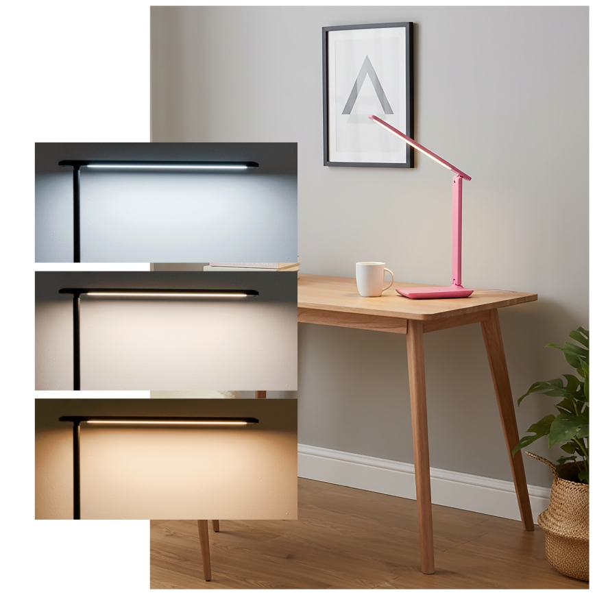 Brilagi - himmennettävä LED-pöytälamppu MODO LED/7W/230V 3000/4000/6500K vaaleanpunainen