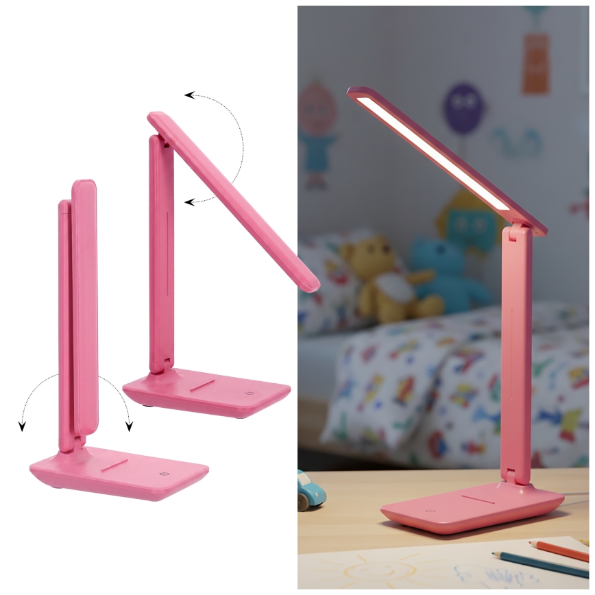 Brilagi - himmennettävä LED-pöytälamppu MODO LED/7W/230V 3000/4000/6500K vaaleanpunainen