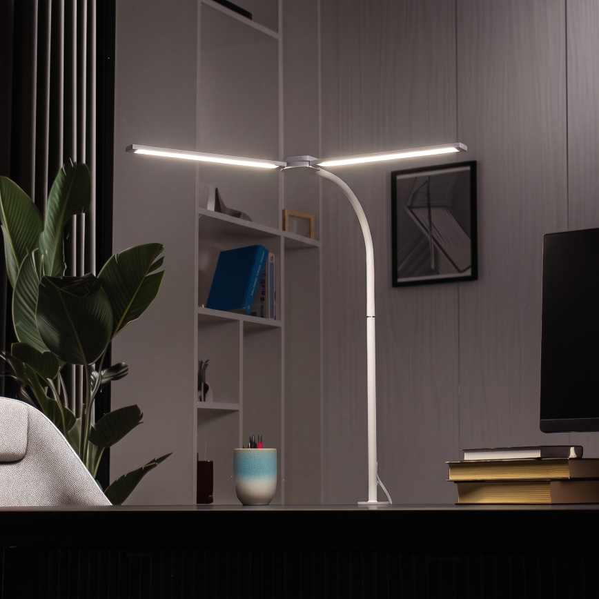 BRILAGI - LED himmennettävä pöytälamppu USB VARIO LED/14W/5V 3000-6000K valkoinen