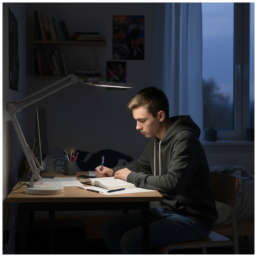 Brilagi - LED Himmennettävä pöytälamppu VARIO LED/15W/230V 3000-6000K valkoinen