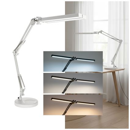 Brilagi - LED Himmennettävä pöytälamppu VARIO LED/15W/230V 3000-6000K valkoinen