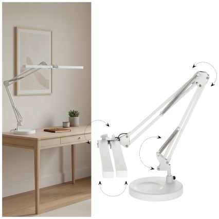 Brilagi - LED Himmennettävä pöytälamppu VARIO LED/15W/230V 3000-6000K valkoinen
