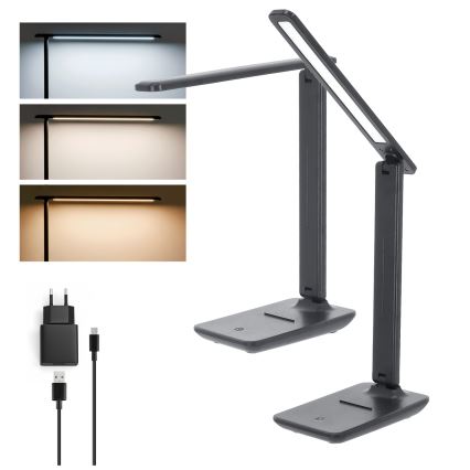 Brilagi - Himmennettävä LED-pöytälamppu VARIO LED/7W/230V 3000/4000/6500K antrasiitti
