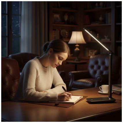 Brilagi - Himmennettävä LED-pöytälamppu VARIO LED/7W/230V 3000/4000/6500K antrasiitti