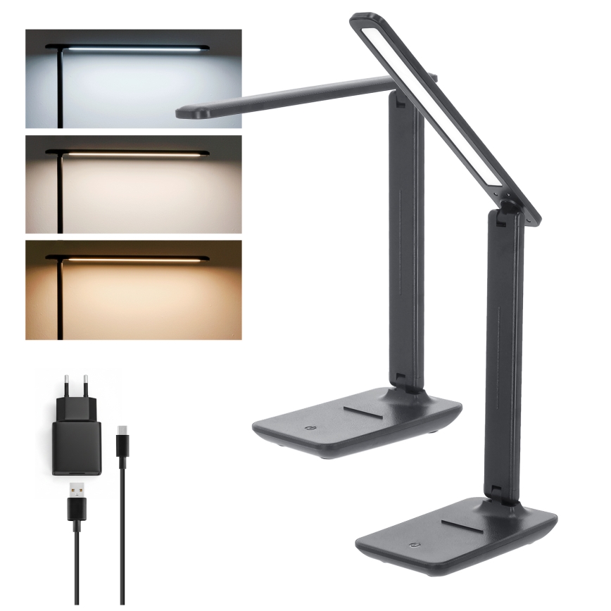 BRILAGI -LED Himmennettävä pöytävalaisin MODO LED/7W/230V 3000/4000/6500K antrasiitti