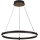 Brilagi - LED himmennettävä riippuvalaisin kaapelilla CIRCLE LED/85W/230V 3000-6500K halkaisija 60 cm musta/kulta + kaukosäädin