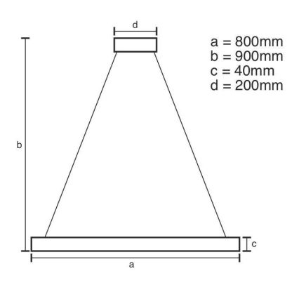 Brilagi - himmennettävä vaijerilla ripustettava LED-riippuvalaisin CIRCLE LED/55W/230V 3000-6500K Ø 80 cm ruskea + kaukosäädin
