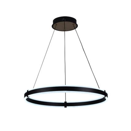 Brilagi - LED himmennettävä riippuvalaisin kaapelilla CIRCLE LED/85W/230V 3000-6500K halkaisija 60 cm musta/kulta + kaukosäädin