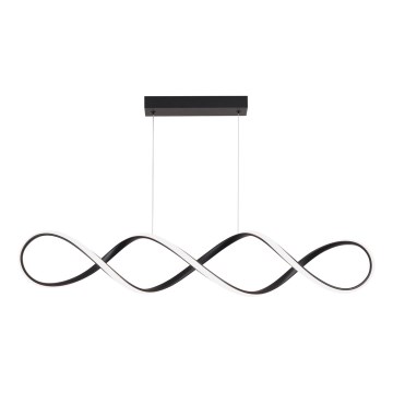 Brilagi - LED-himmennettävä riippuvalaisin vaijerilla DNA LED/41W/230V 3000-6000K musta + kaukosäädin