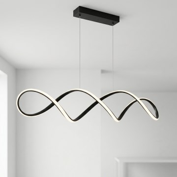 Brilagi - LED himmennettävä riippuvalaisin vaijerilla DNA LED/41W/230V 4100K musta + kaukosäädin