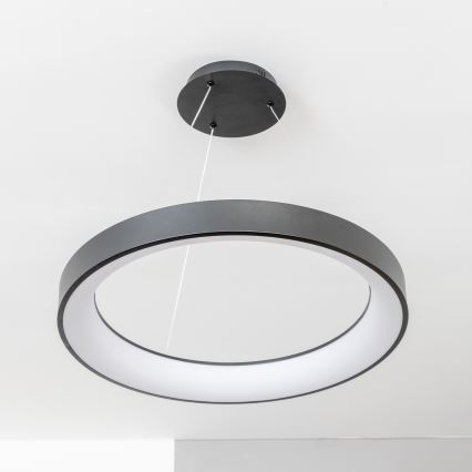 BRILAGI - LED himmennettävä riippuvalaisin kaapelilla FALCON II LED/99W/230V 3000-6500K halkaisija 60 cm musta + kaukosäädin