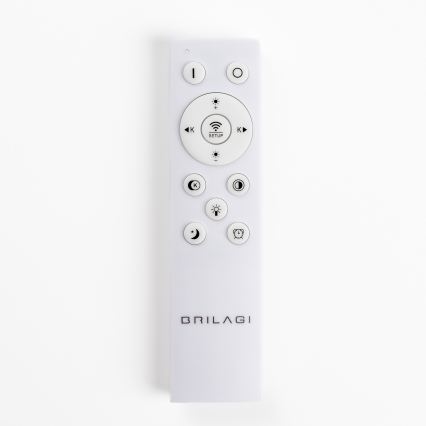 BRILAGI - LED himmennettävä riippuvalaisin kaapelilla FALCON II LED/99W/230V 3000-6500K halkaisija 60 cm musta + kaukosäädin