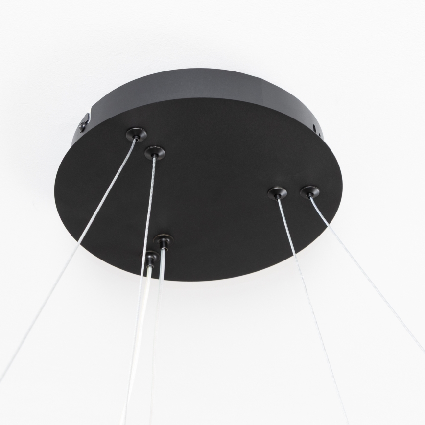 Brilagi - LED-himmennettävä riippuvalaisin kaapelilla FALCON SLIM LED/68W/230V 3000-6500K Ø 50 cm musta + kaukosäädin