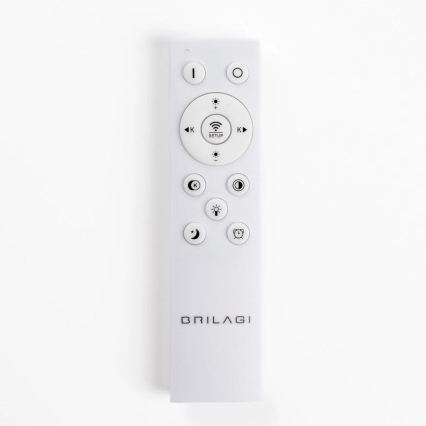 BRILAGI - LED himmennettävä riippuvalaisin kaapelilla FALCON SLIM LED/78W/230V 3000-6500K 50x50 cm beige + kaukosäädin