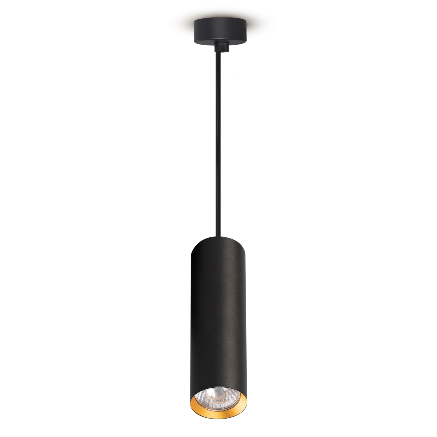 Brilagi - LED RGBW himmennettävä riippuvalaisin vaijerilla SELE 1xGU10/4,8W/230V 3000K musta/kulta + kaukosäädin