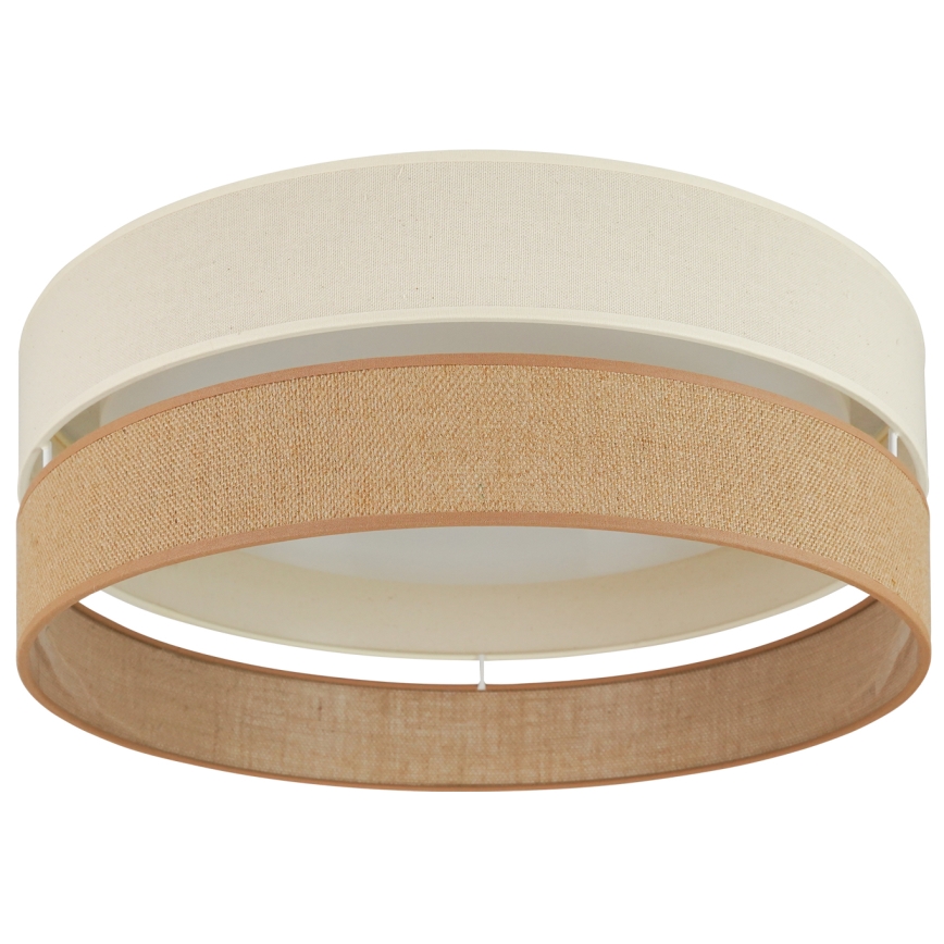 Brilagi - LED himmennettävä kattovalaisin ROYAL YUTE LED/24W/230V halkaisija 45 cm 3000/4000/6500K beige/kerma + kaukosäädin