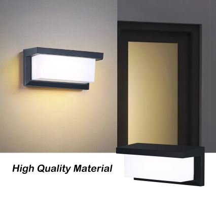 Brilagi - LED-himmennettävä ulkoseinävalaisin BRICKY 1xE27/6W/230V 2700-6500K IP54 musta