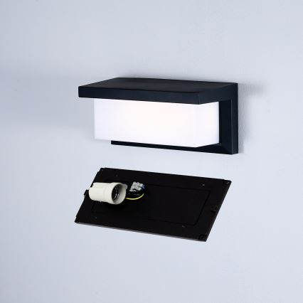 Brilagi - LED-himmennettävä ulkoseinävalaisin BRICKY 1xE27/6W/230V 2700-6500K IP54 musta