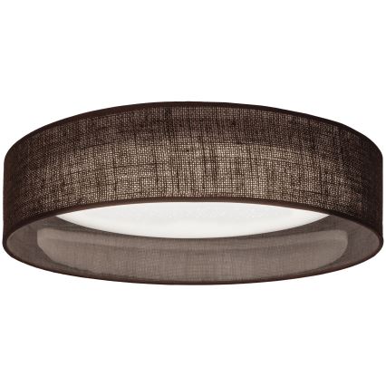 Brilagi - VELVET SMARTIX STARS himmennettävä LED-kattovalaisin LED/24W/230V 3000–6000K Ø 45 cm ruskea Wi‑Fi Tuya Beacon + kaukosäädin