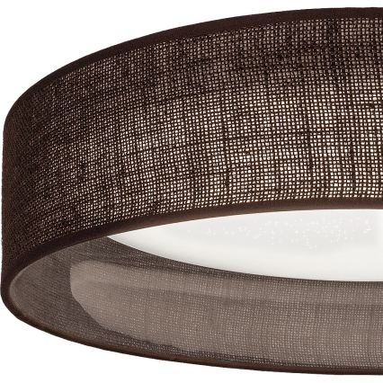 Brilagi - VELVET SMARTIX STARS himmennettävä LED-kattovalaisin LED/24W/230V 3000–6000K Ø 45 cm ruskea Wi‑Fi Tuya Beacon + kaukosäädin