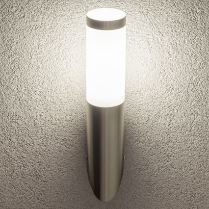 BRILAGI - LED-himmennettävä ulkoseinävalaisin ELIA 1xE27/6W/230V 2700-6500K IP44 mattakromi