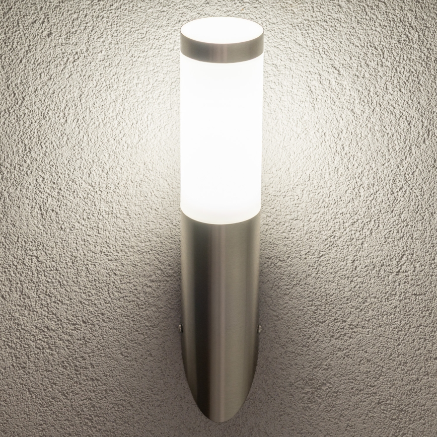 BRILAGI - LED-himmennettävä ulkoseinävalaisin ELIA 1xE27/6W/230V 2700-6500K IP44 mattakromi