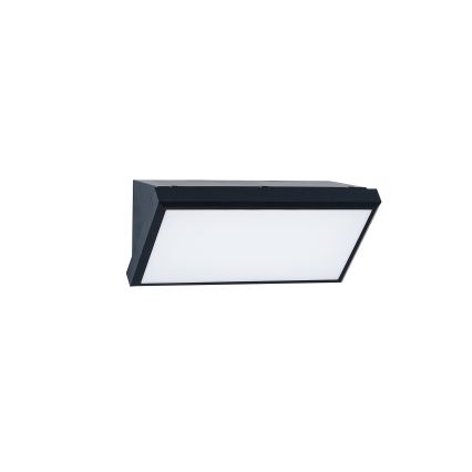 Brilagi - LED himmennettävä ulkoseinävalaisin TRIANGLE 1xE27/6W/230V 2700-6500K IP65 musta