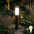 BRILAGI - LED-himmennettävä ulkovalaisin ELIA 1xE27/6W/230V 2700-6500K IP44 Wi-Fi 50 cm antrasiitti