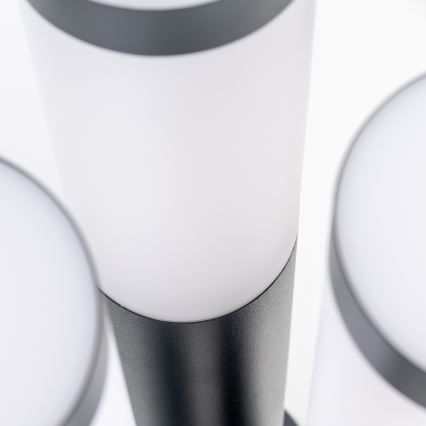 BRILAGI - LED himmennettävä ulkovalaisin pistorasialla ELIA 1xE27/6W/230V 2700-6500K IP44 Wi-Fi 50 cm antrasiitti