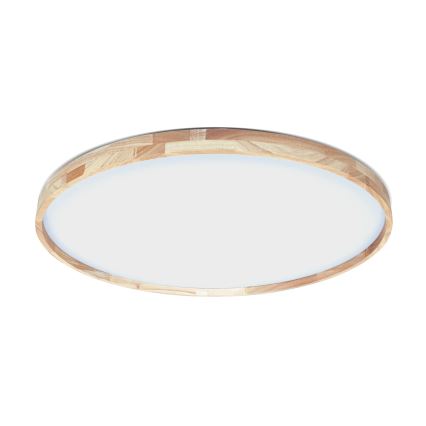 Brilagi - LED himmennettävä kattovalaisin ALSON LED/72W/230V 3000-6500K tammi, halkaisija 78 cm + kaukosäädin