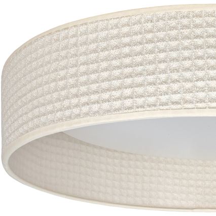 BRILAGI - LED-himmennettävä kattovalaisin VELVET SMARTIX STARS LED/24W/230V 3000-6000K halkaisija 45 cm kerma Wi-Fi Tuya Beacon + kaukosäädin