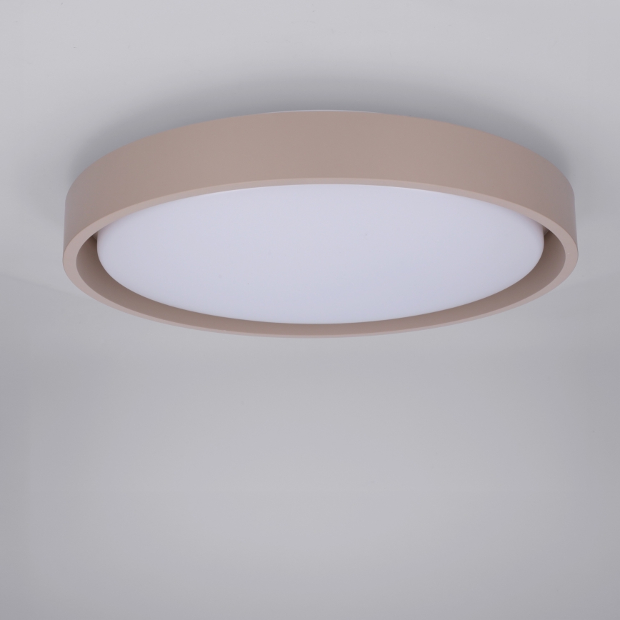Brilagi - LED-himmennettävä kattovalaisin MATTEO LED/48W/230V 3000-6500K Ø 41 cm taupe + kaukosäädin