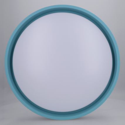 Brilagi - LED-himmennettävä kattovalaisin MATTEO LED/48W/230V 3000–6500K Ø 41 cm turkoosi + kaukosäädin