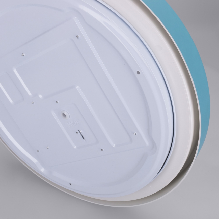 Brilagi - LED-himmennettävä kattovalaisin MATTEO LED/48W/230V 3000–6500K Ø 41 cm turkoosi + kaukosäädin