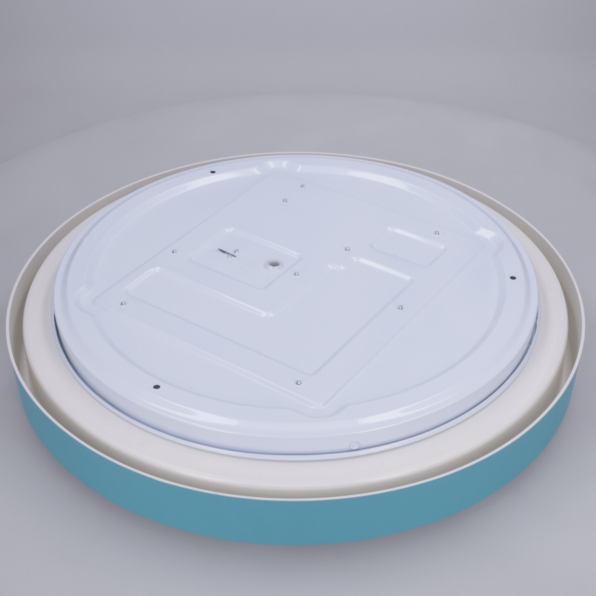 Brilagi - LED-himmennettävä kattovalaisin MATTEO LED/48W/230V 3000–6500K Ø 41 cm turkoosi + kaukosäädin