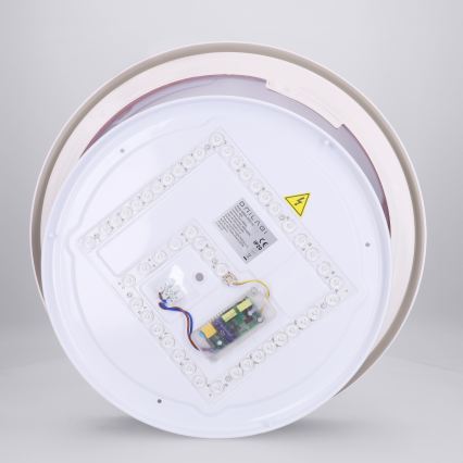 Brilagi - himmennettävä LED-kattovalaisin MATTEO 48W/230V 3000–6500K Ø 41 cm, punainen + kaukosäädin