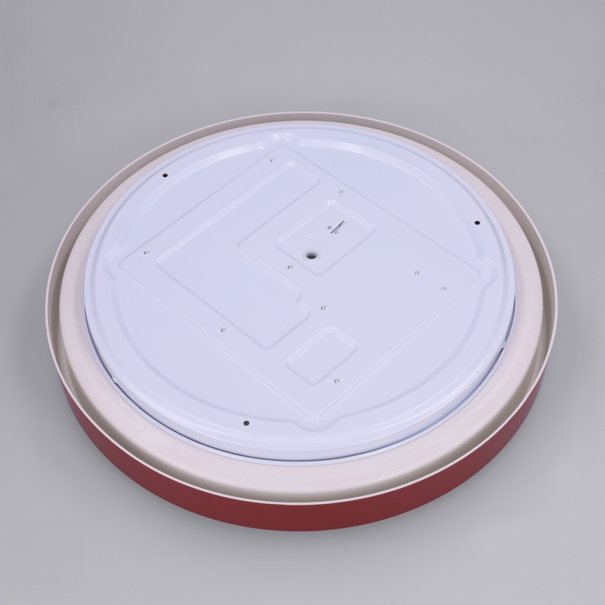 Brilagi - himmennettävä LED-kattovalaisin MATTEO 48W/230V 3000–6500K Ø 41 cm, punainen + kaukosäädin