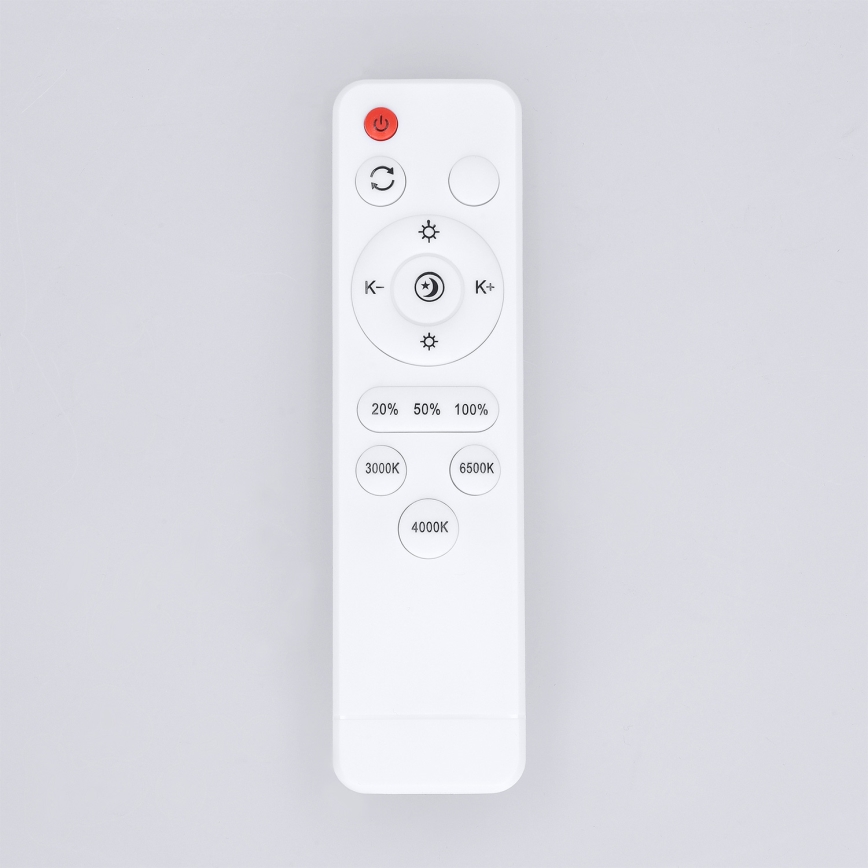 Brilagi - himmennettävä LED-kattovalaisin MATTEO LED/60W/230V 3000-6500K halkaisija 51,5 cm musta + kaukosäädin