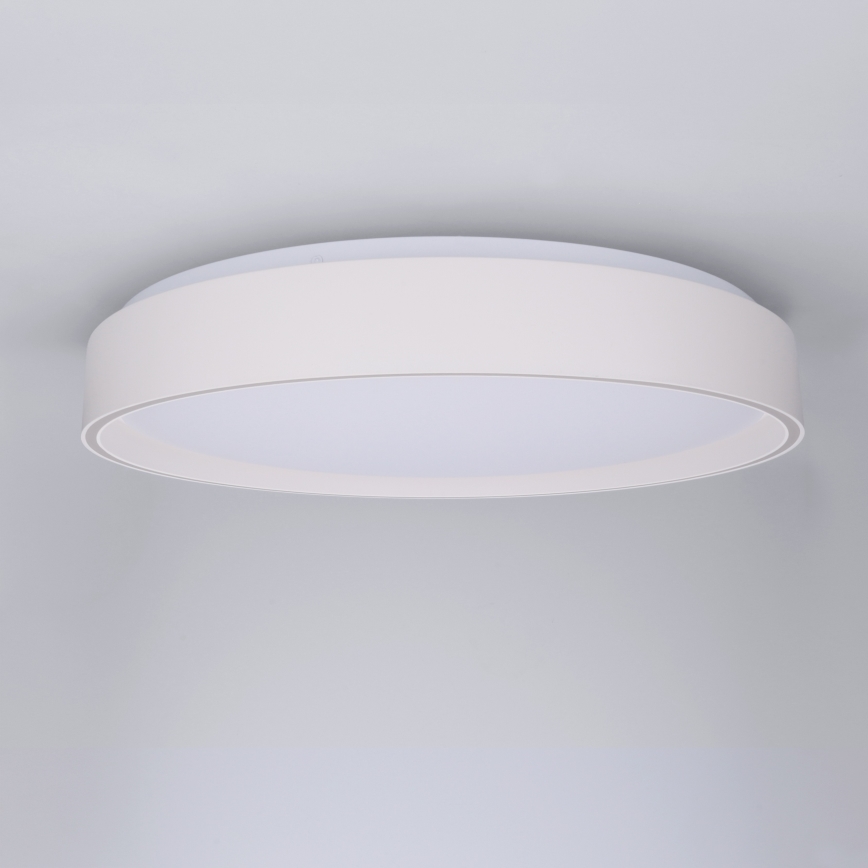 Brilagi - LED-himmennettävä kattovalaisin NANCI LED/60W/230V 3000-6500K halkaisija 49 cm valkoinen + kaukosäädin