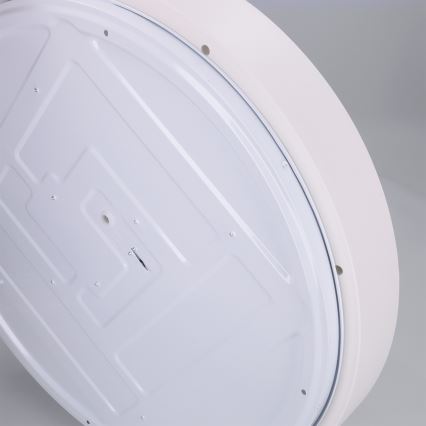 Brilagi - LED-himmennettävä kattovalaisin NANCI LED/60W/230V 3000-6500K halkaisija 49 cm valkoinen + kaukosäädin