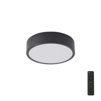 Brilagi - LED himmennettävä kattovalaisin POOL LED/18W/230V 3000–6000K 20 cm musta + kaukosäädin